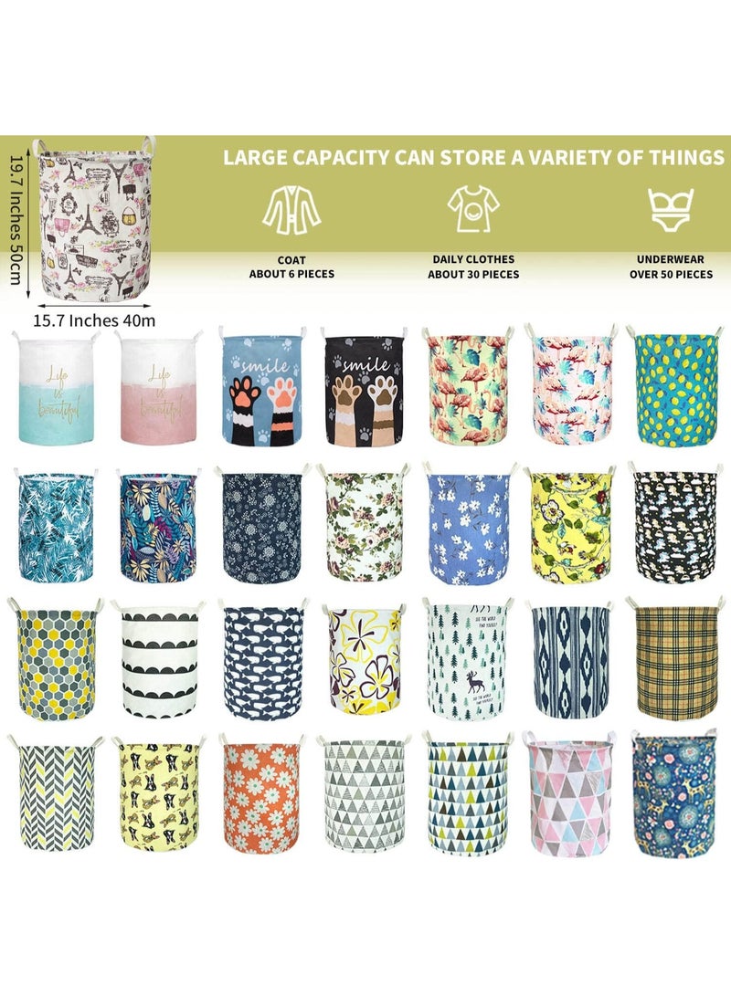 KITCHENOO Foldable and Waterproof Laundry Basket, Dirty Clothes Laundry Basket and Linen Storage Organizer for Toy Set (Multi-Shape) - Image 2