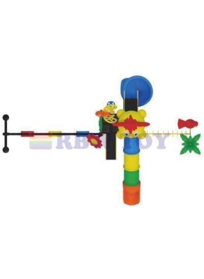 Rainbow Toys RBW TOYS Outdoor Games for Kids, Offer included Swings, Slides and Climbers Play-Ground Toys Area Size 770x510x360cm - Image 4
