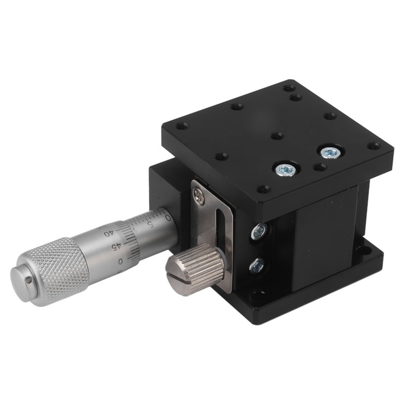 Manual Linear Stage Aluminum Alloy Z Axes Slide Table 19.6N Bearing for Alignment Positioning - Image 1