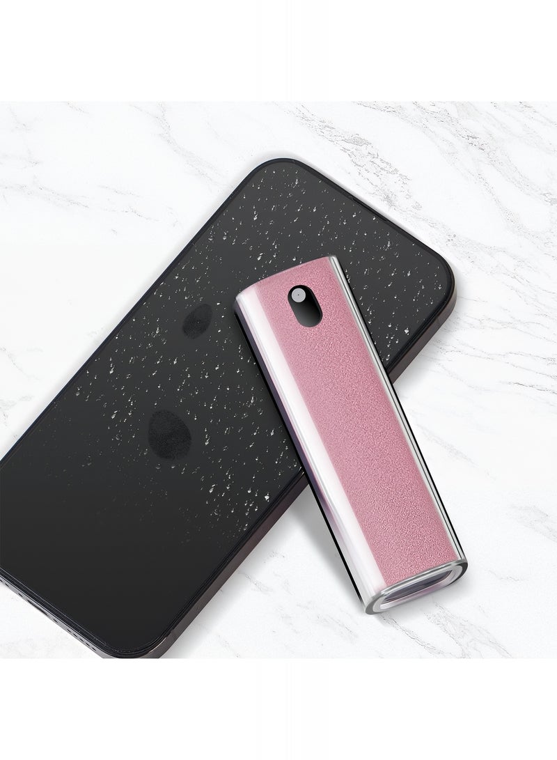 Taimi 3-Pcs All-in-One Touchscreen Cleaner, Spray and Built-in Microfiber Cloth with Clear Protective Case, Screen Cleaner for All Phones, Laptop and Tablet - Pink  - Image 5