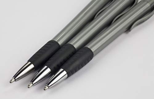 Promarx Megabold Retractable Ballpoint Pens with Comfort Grip, 1.6 mm, Black, 3 Count - Image 3