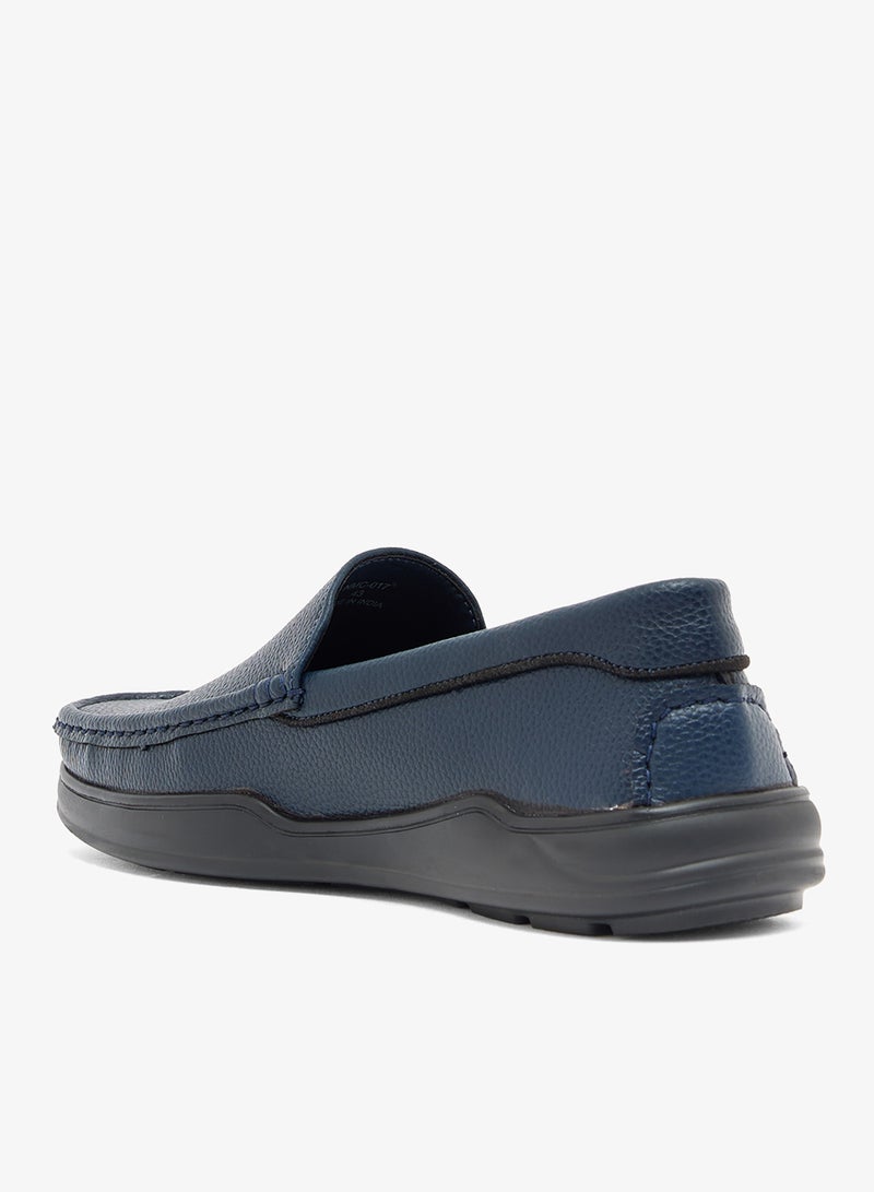 Robert Wood Textured Driving Loafers - Image 2