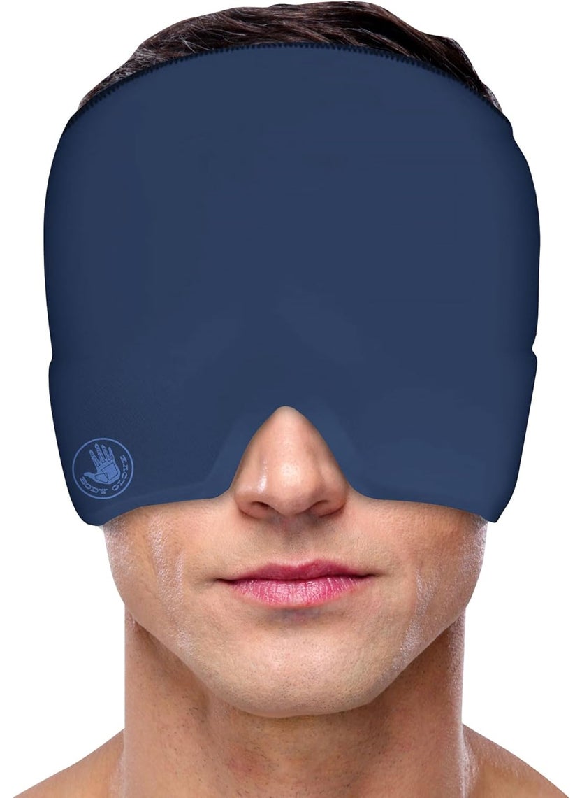 Body Glove Body Glove Migraine Relief Cap Hot and Cold Headache Relief Cap Gel Mask, Hangover Headache Relief 