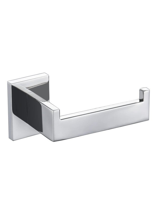 TNOMS Toilet Paper Holder Wall Mount Toilet Paper Roll Holder Stainless Steel Polished Chrome - Image 1