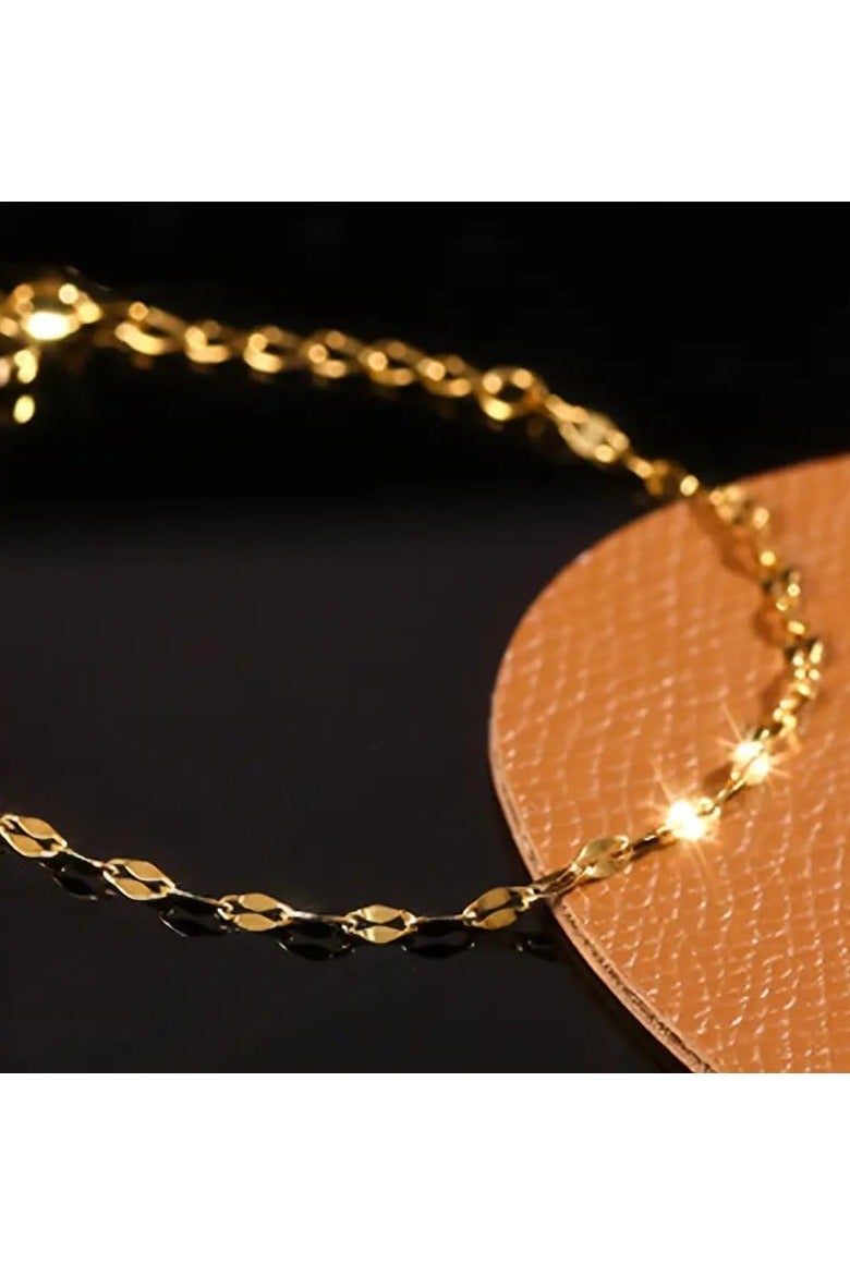 Luxuria Luxury Elegant 18K Gold Plated Chain Bracelets for Women Adjustable Stainless Steel Small Bridesmaid Jewelry Elegant Christmas Gifts for Girls Women - Image 4