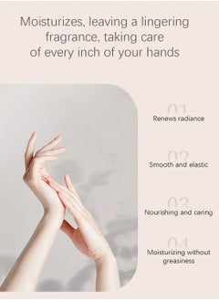 ZHENXIU 4Pcs Moist Essence Hand Cream Set, Scented Candles Gift Set, Hand Cream Gift Set, Moisturizing Travel Size Mini Hand Lotion for Dry Cracked, Birthday Gifts for Unisex 30G/Pcs  - Image 4