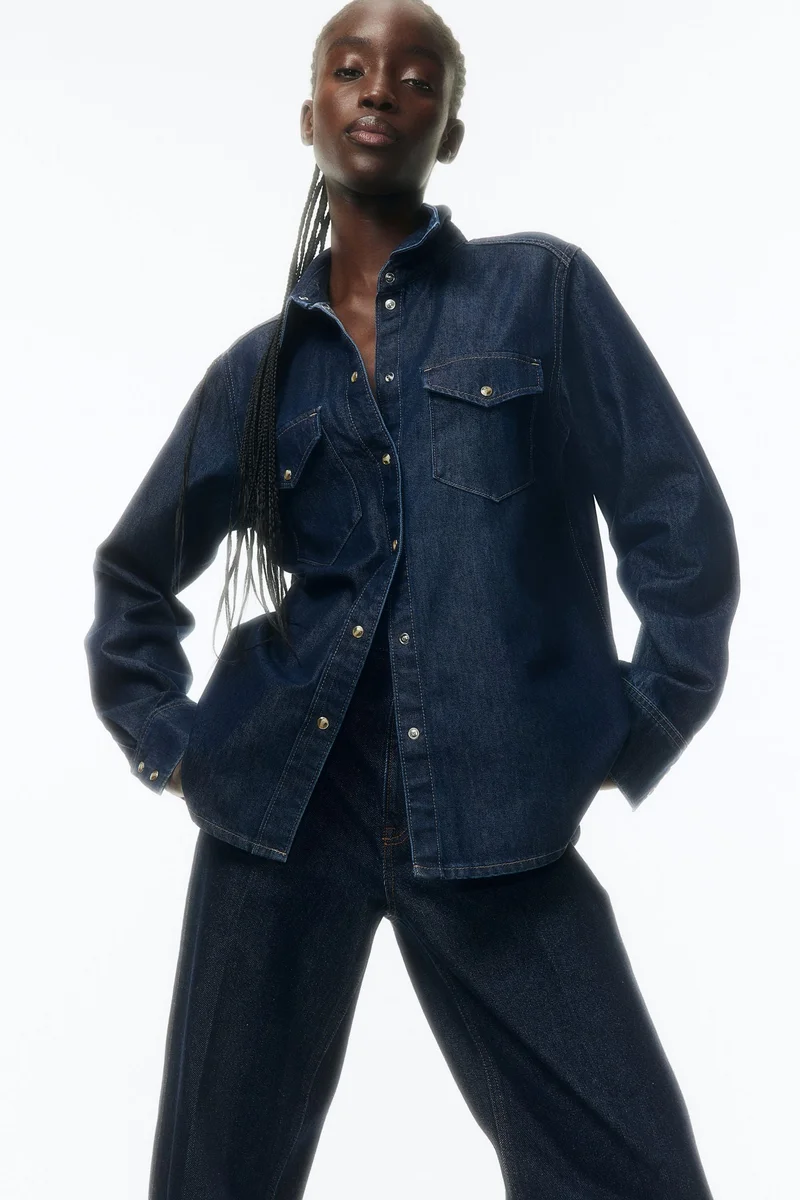 H&M Denim shirt
