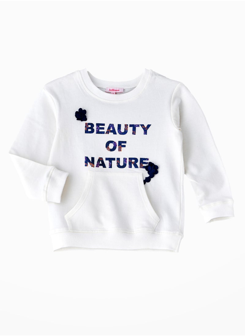 Jelliene - Girls Sweatshirt, Soft and Comfortable Sweatshirt for Girls - Image 1