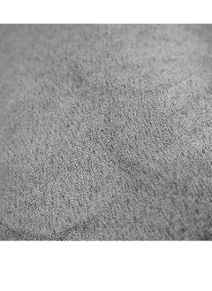 A.M Collapsible Cat Tunnel 2 Window Suede Cat Play Tube Toy for Large Cats with Scratching Ball Crinkle Paper, Long 130 cm x diameter 30 cm, Grey  - Image 2