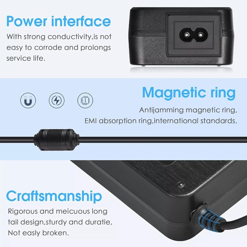 Nobsound 216W 36V/6A DC Power Supply Adapter Charger AC 100-240V Transformer (36V/6A) - Image 2