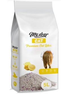 Cat LitterDark,Fast Collecting Lemon scent 5L