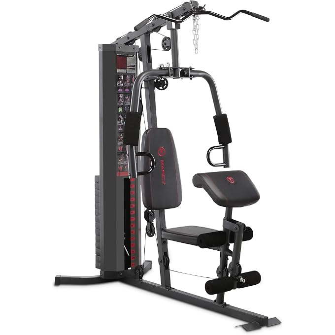 Marcy 150-LB MULTIFUNCTIONAL HOME GYM STATION FOR TOTAL BODY TRAINING MWM-989 - Image 3