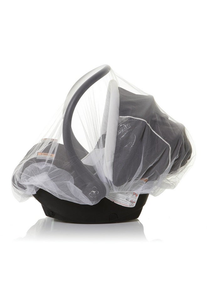 dreambaby Dreambaby Carrier Insect Netting - with Fine Soft Mesh Net & Elastic Edges - White - Model L273  - Image 3