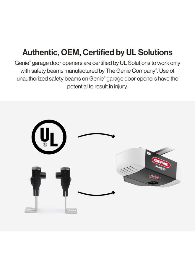 جيني طقم استبدال شعاع الأمان Genie (أصلي) GSTB-R (STB-BL)، شعاع أمان، يتضمن المرسل والمستقبل (GSTB-R)، مقاس واحد، أسود - Image 1