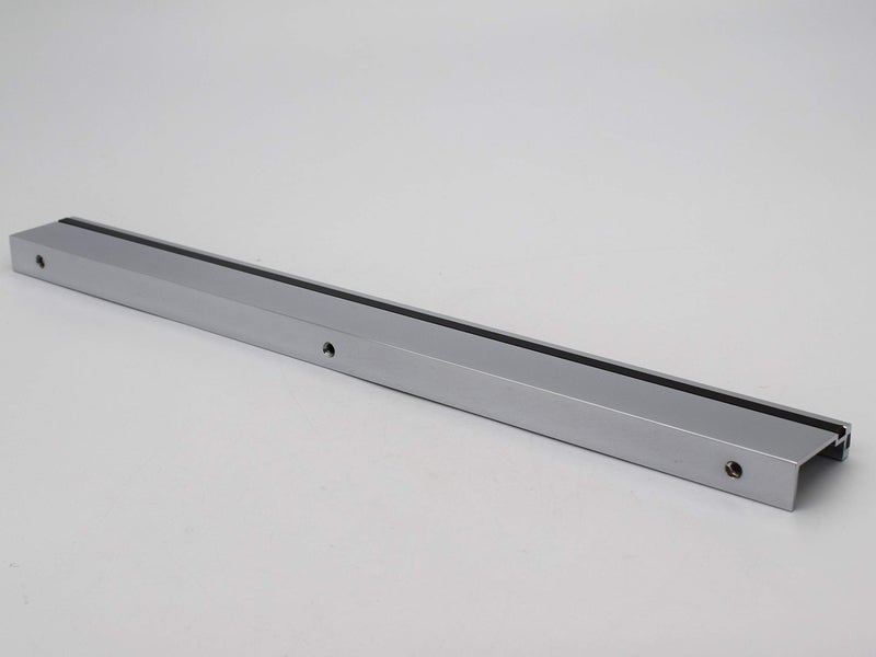 RAB Handle Aluminum Kitchen and Office Drawer/Cabinet/Door/Wardrobe Profile Handle (Code:- Hand P02, Finish:- CP-Black, Size:- 20") - Image 2