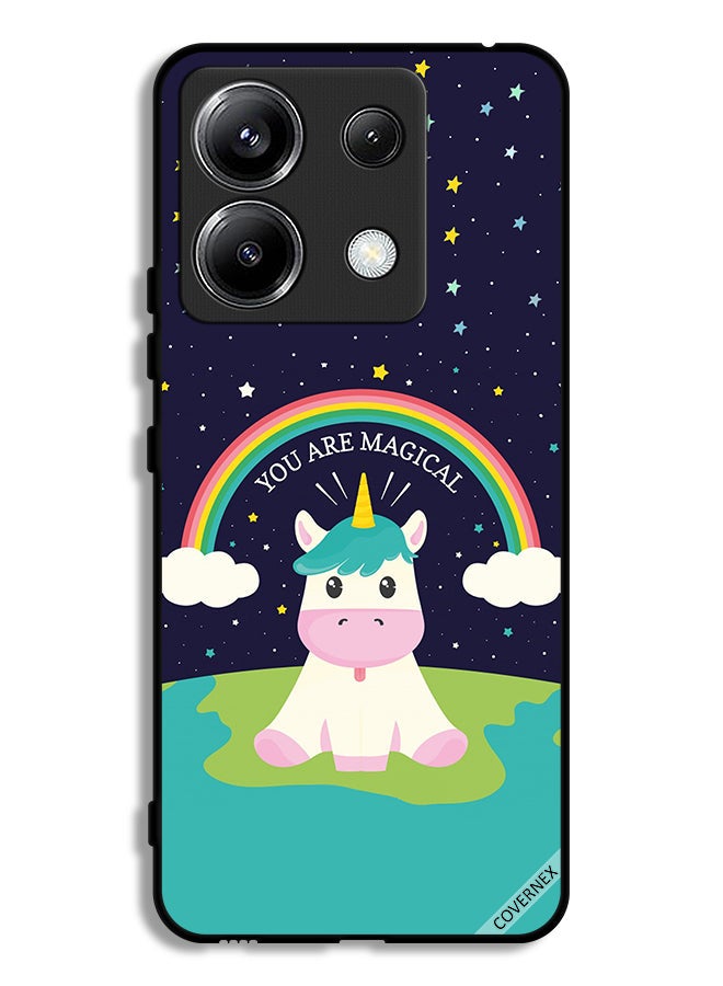 Covernex Xiaomi Poco X6 5G Protective Case Cover Magical Unicorn - Image 1