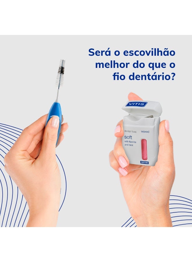 فيتيس خيط تنظيف الأسنان بالفلورايد والنعناع وحدة واحدة - Image 3