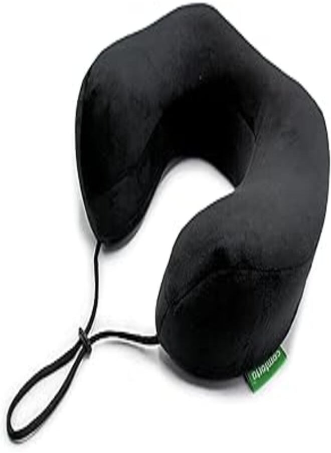 Comforta - Memory Foam Neck Pillow (Black) - pzsku/Z13FA223513F075577329Z/45/_/1724097542/2d5844b1-fd7f-446f-bf35-1acc735e0fbe