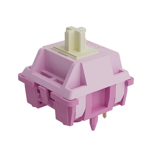 Akko V3 Creamy Purple Pro Keyboard Switch for Mechanical Gaming Keyboard 5Pin 30gf Tactile Switches PreLubed Key switches45pcs - Image 1