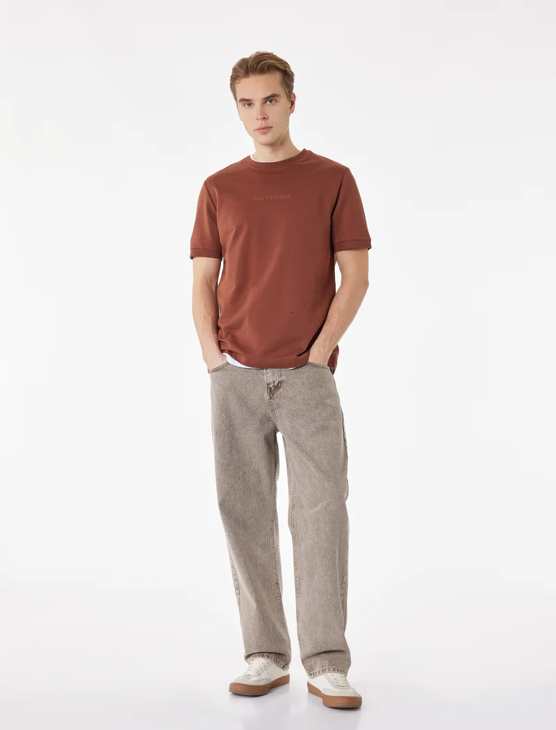 كوتون Cotton Printed T-Shirt