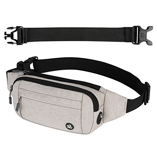 WATERFLY Fanny Pack Waist Bag: Small Hip Pouch Bum Bag Fannie Pack Phanny Fannypack Waistpack Bumbag Beltbag Sport Slim Fashionable for Jogging Hiking Hiker Woman Man - Image 1