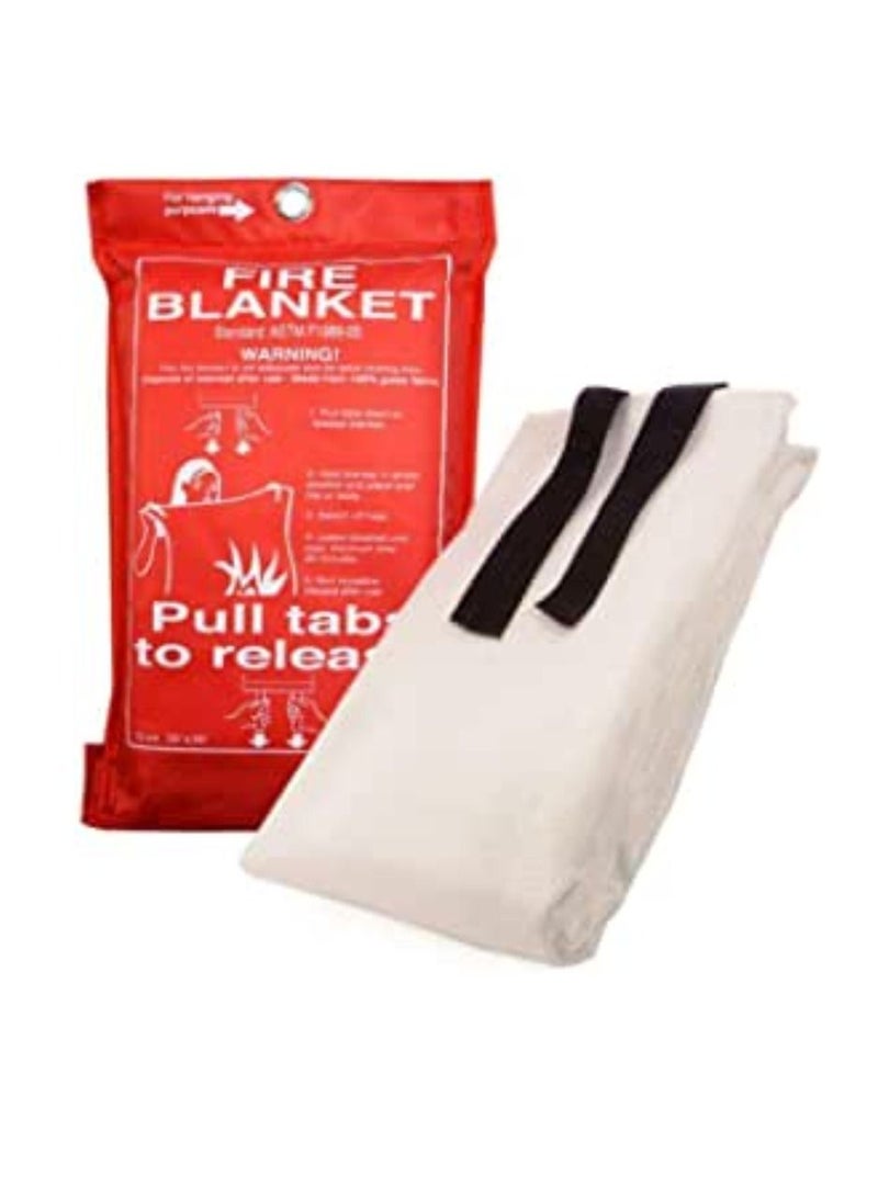 Fire Blanket 1.2M White