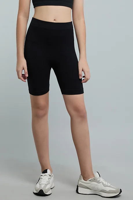 R&B Ribbed Cycling Shorts