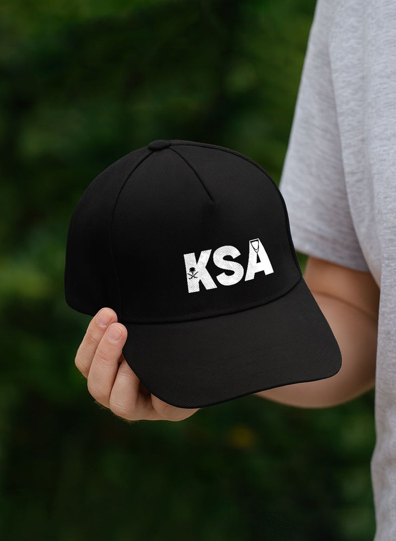 لوحة كاب مصنوع من القطن بتصميم لمناسبة اليوم الوطني السعودي وللتعبير عن حب الوطن في كل وقت - Image 4