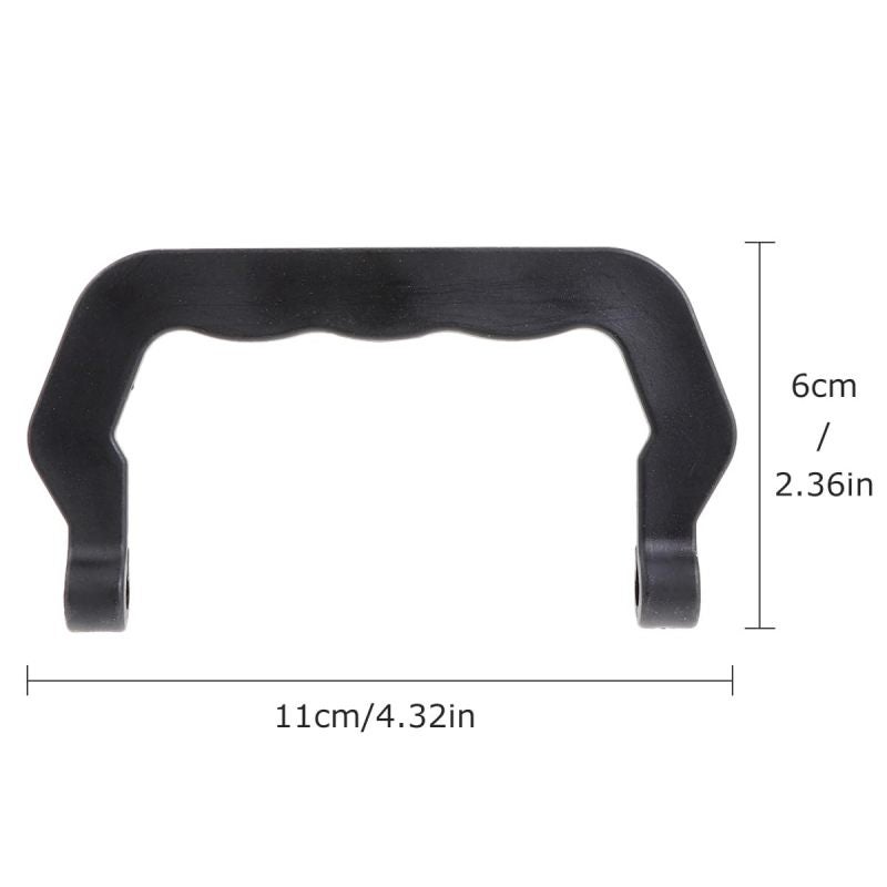 Detachable Plastic Handles 10-Pack for Portable Pet Cage - Durable Comfortable Grip Replacement Pet Cage Accessories for Pet Travel - Image 2