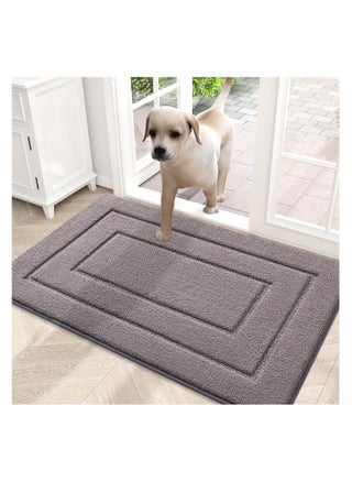 Door Mat Indoor Entrance,Outdoor Door Mats, Kitchen Bathroom Mat, Floor Mat (50*80cm,Grey) - pzsku/Z13FA8406A059B5A93724Z/45/_/1719912664/567d1162-1662-4a8f-88df-fc3c34de4e75