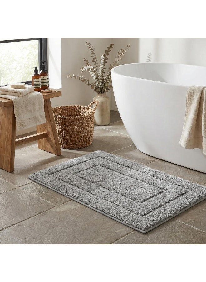 XICEN Door Mats Indoor Outdoor with Rubber Anti-Slip Footpads,Machine Washable Fast Drying Runne for Kitchen Bathroom,Front Door, Yard, Corridor, Office(Grey-50cm*80cm ) - Image 1