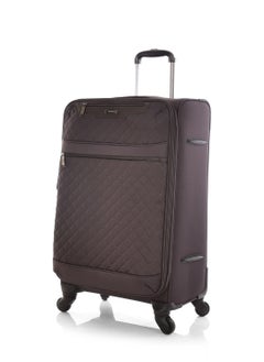 MAGELLAN Magellan Luggage 4 Piece Set Trolley Travel Bag Size 20/24/28/32 Inch Brown  - Image 4
