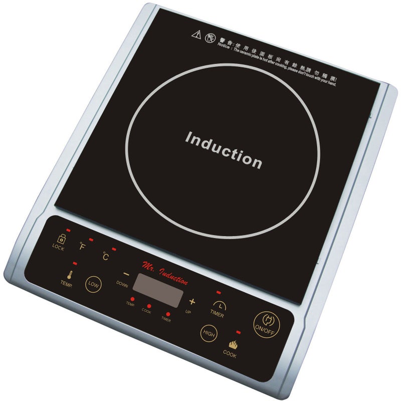 SPT 1300 Watts Induction Cooktop (Silver) - Image 4