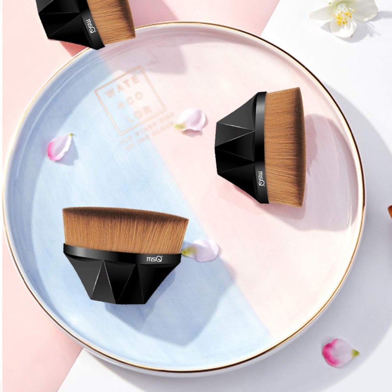 MSQ Foundation Brush Makeup Brush with Case, Black - Image 5