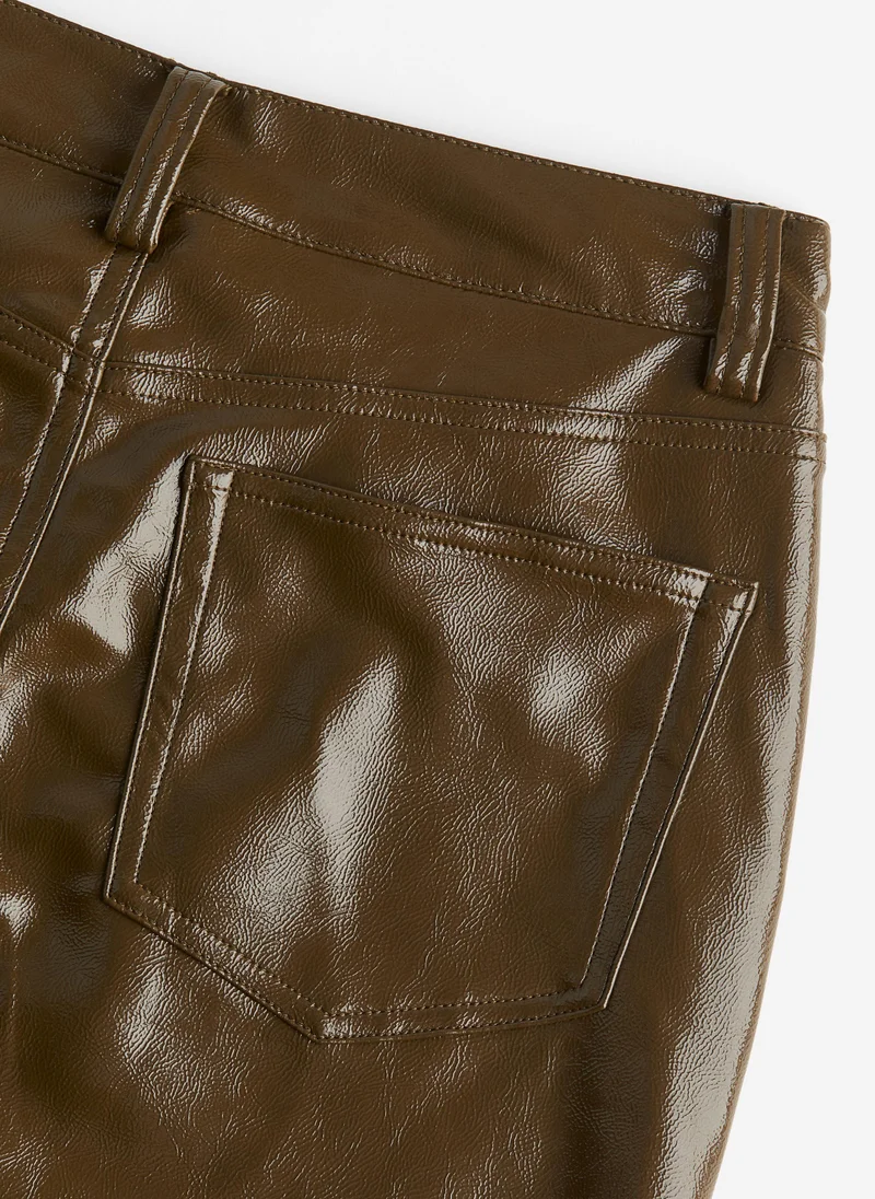 H&M Coated Trousers