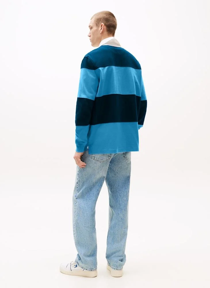 TOMMY JEANS Relaxed Rugby Polo Shirt