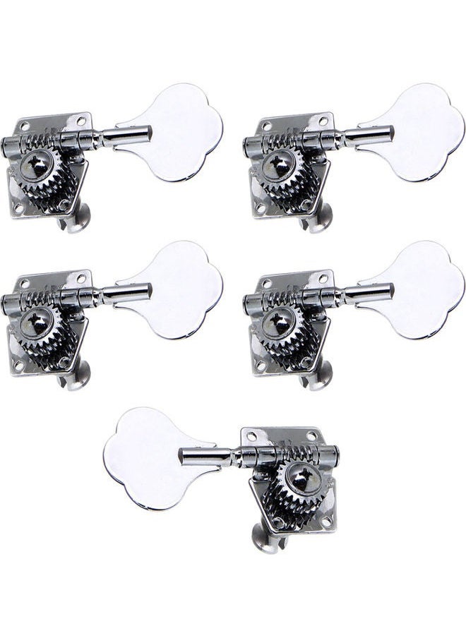 NIBEMINENT - Left And 4-Piece Right Bass Tuner Peg Set For Fender Guitar Tuning - Image 1