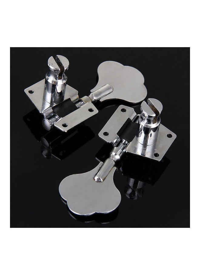 NIBEMINENT - Left And 4-Piece Right Bass Tuner Peg Set For Fender Guitar Tuning - Image 1