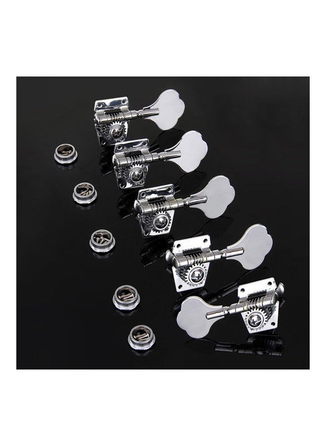 NIBEMINENT - Left And 4-Piece Right Bass Tuner Peg Set For Fender Guitar Tuning - Image 1