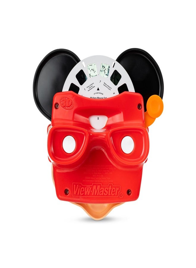 VIEW.MASTER View-Master Mickey Mouse Deluxe Set, Disney 100 Edition - STEM, Retro, Fun Learning Toy for Kids and Adults, Toddlers, Ages 3+ - Image 3