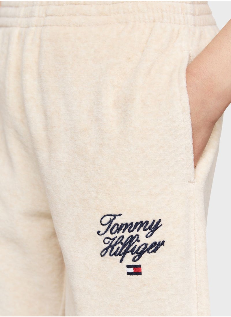 TOMMY HILFIGER - Youth Logo Sweatpants - Image 1