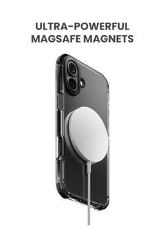 TinyMoose iPhone 16 Plus MagSafe Phantom Grip Drip iPhone Case with MagSafe made for iPhone 16 Plus, Anti-Drop Shock Absorption, Anti-Scratch - Ghost Black  - Image 4
