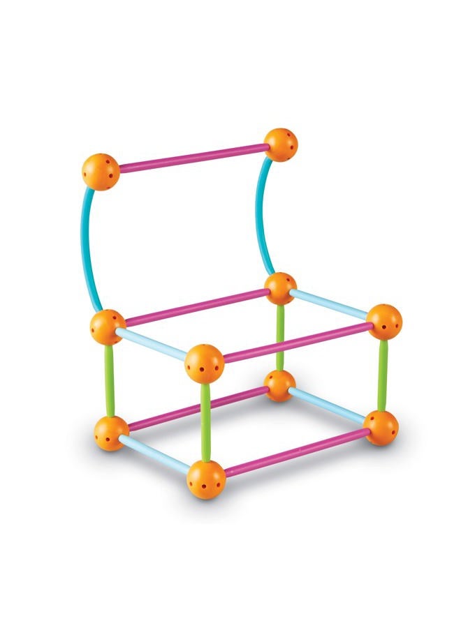 Learning Resources Dive Into Shapes! A "Sea" & Build Geometry Set 129 Piece Ages 6+ Multicolor - Image 4