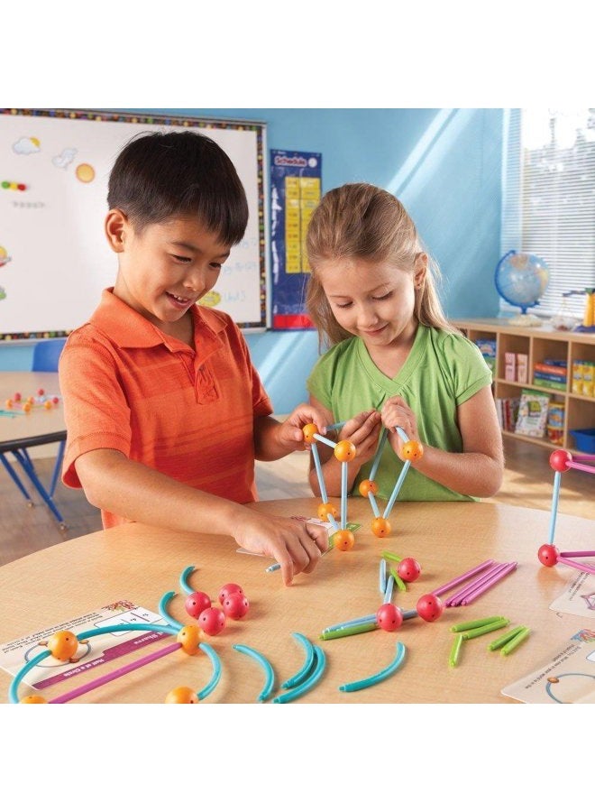 Learning Resources Dive Into Shapes! A "Sea" & Build Geometry Set 129 Piece Ages 6+ Multicolor - Image 2