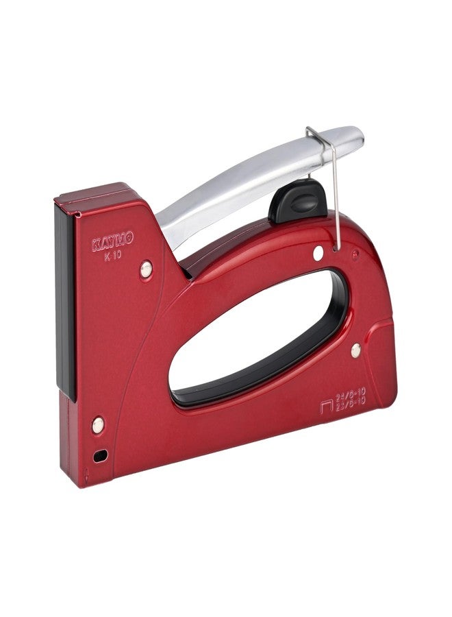 Kaymo K-10 Hand Tacker | Compact Lightweight Tool | Full Steel Handle | All Metal Body | Lockable Handle | Staple Viewing Window | Uses 23 Series Staples | 198g Weight | Durable for Professional Use - Image 2