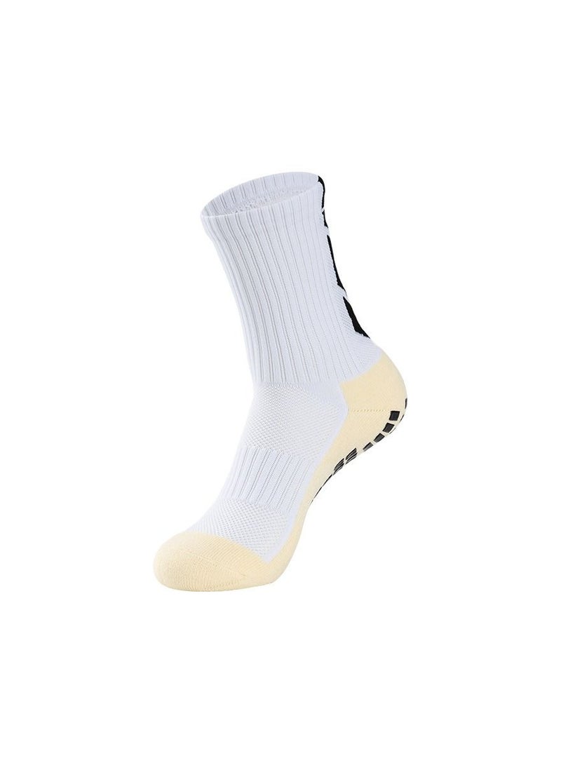 Loquat Anti Slip Mid Calf Sport Socks
