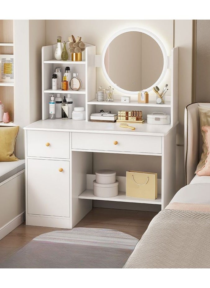 DubaiGallery Multifunctional Makeup Vanity Dressing Table with Drawers and Chair  - Image 3