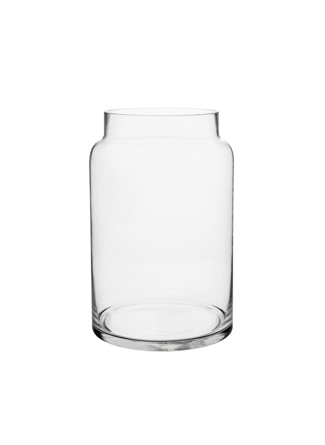 Gulf Flowers Glass Vase  Clear glass vase with classic design, suitable for a variety of arrangements 