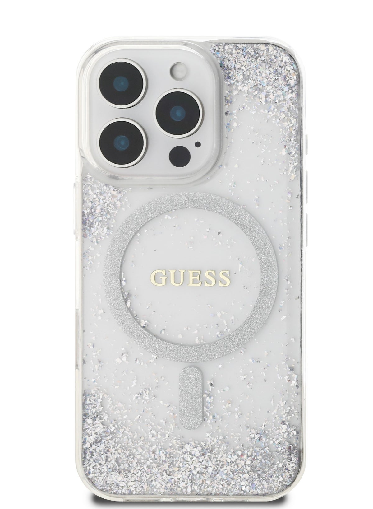 guess Guess iPhone 16 Pro Magsafe Case N52 Stronger Magnets Shockproof military-grade Protec Z13FB918B30D9792394BBZ