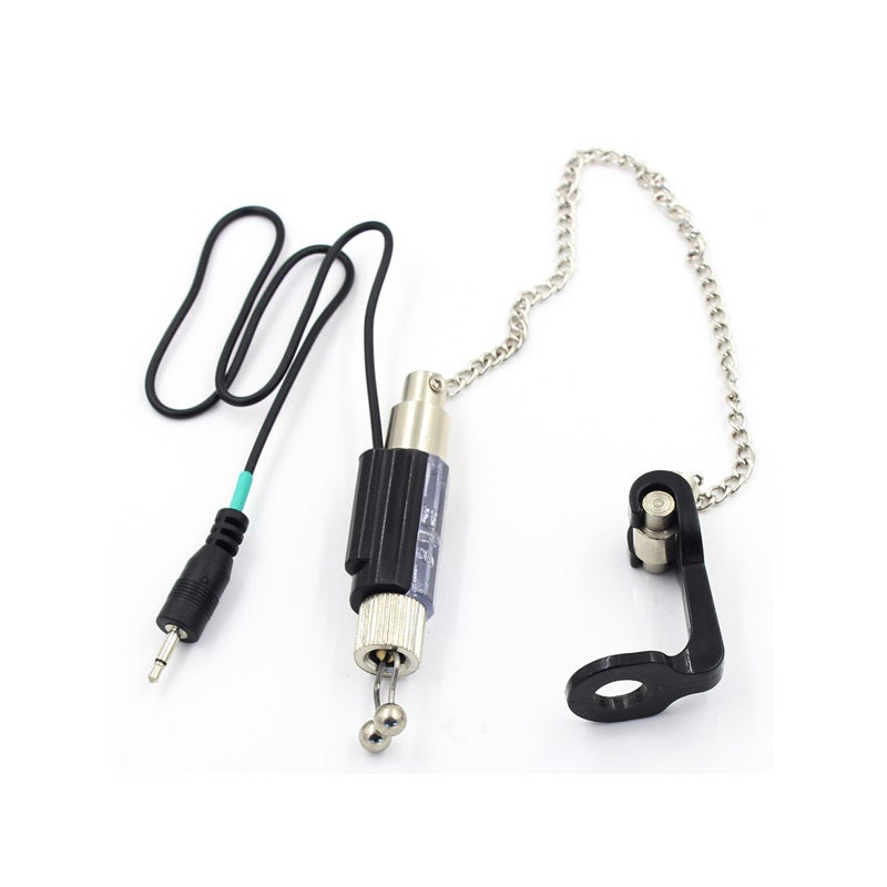 Generic Elegant JY-SW-3 Flash Swing Bite Alarm Kit for Carp Fishing Yellow light